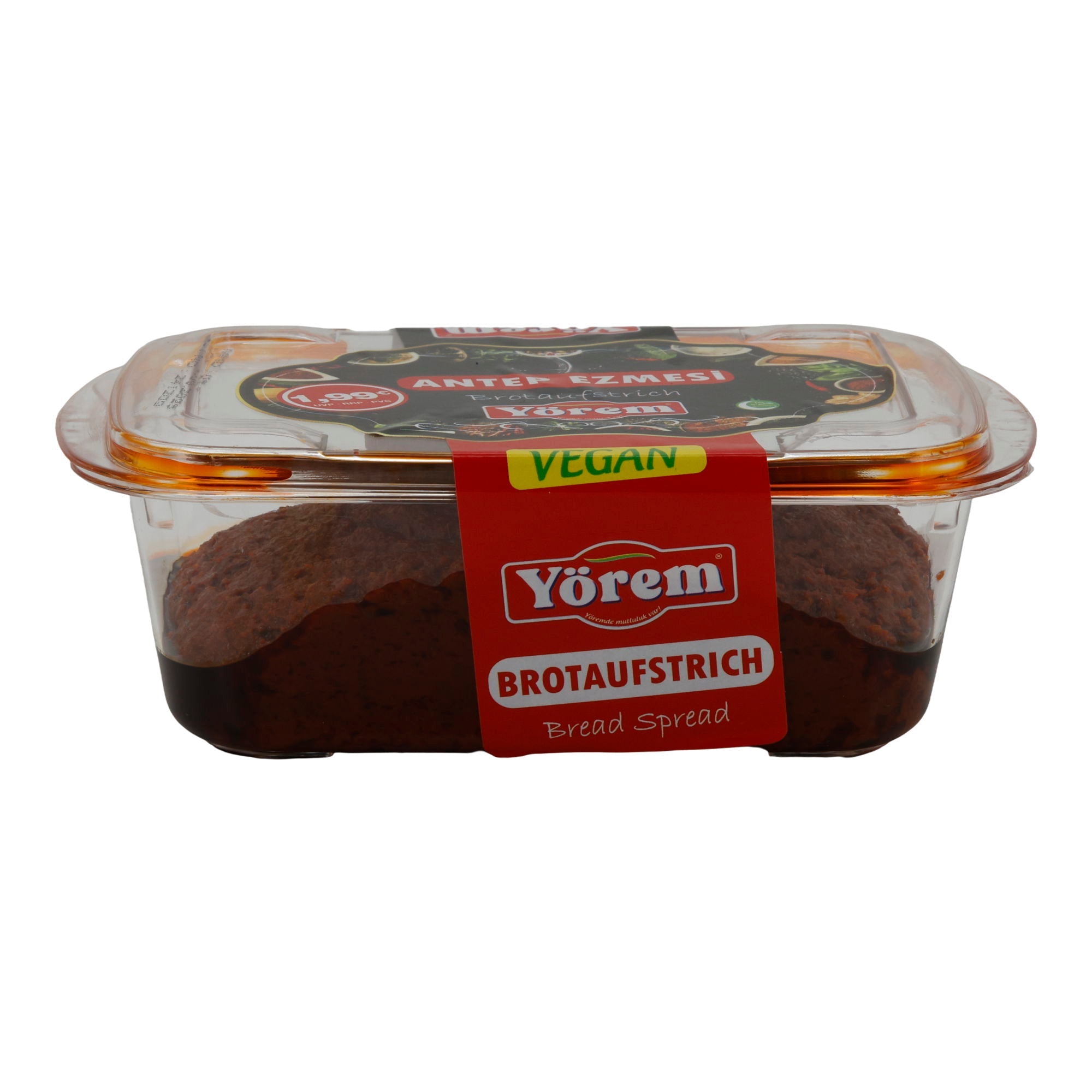 Brotaufstrich Yörem Antep Ezmesi | Brotaufstrich | Würzig-pikanter Paprika-Walnuss-Dip | 200 g YOEREM